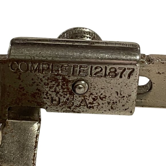 Singer Sewing Machine Adjustable Zipper Cording Foot Low Shank Complete 121877 u - Picture 2 of 7